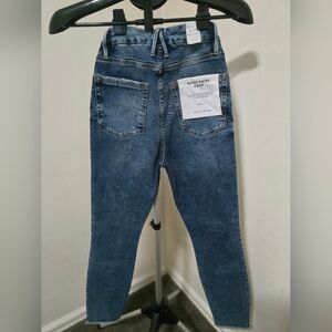 Good American Blue Ankle Jeans